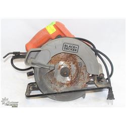 BLACK AND DECKER CORDED SKIL SAW