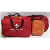 Image 1 : LOT OF 4 FABRIC TRAVEL FIRST AID KITS