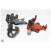 Image 1 : LOT OF 2 MOUNTING PIPE VISES