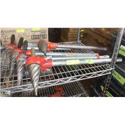 LOT OF 5 RIDGID PIPE REAMERS