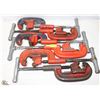 Image 1 : LOT OF 6 RIDGID 1-2" PIPE CUTTERS