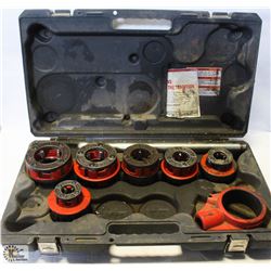 INCOMPLETE RIDGID THREADING SET