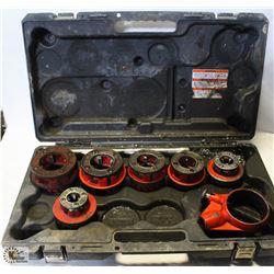 INCOMPLETE RIDGID THREADING SET