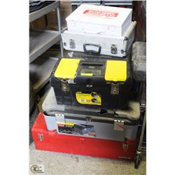 LOT OF 9 EMPTY ASST TOOL CASES