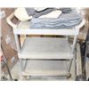 Image 1 : RUBBER 3 TIER BUSSING CART
