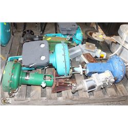 PALLET OF ASSORTED ACTUATORS