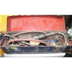 PORTABLE WELDING HOSE AND BASE