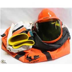 ARCFLASH SAFETY BAG WITH MASK AND HARD HAT,