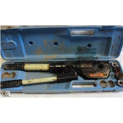 BURNDY INCOMPLETE PORTABLE HYDRAULIC CRIMPING TOOL