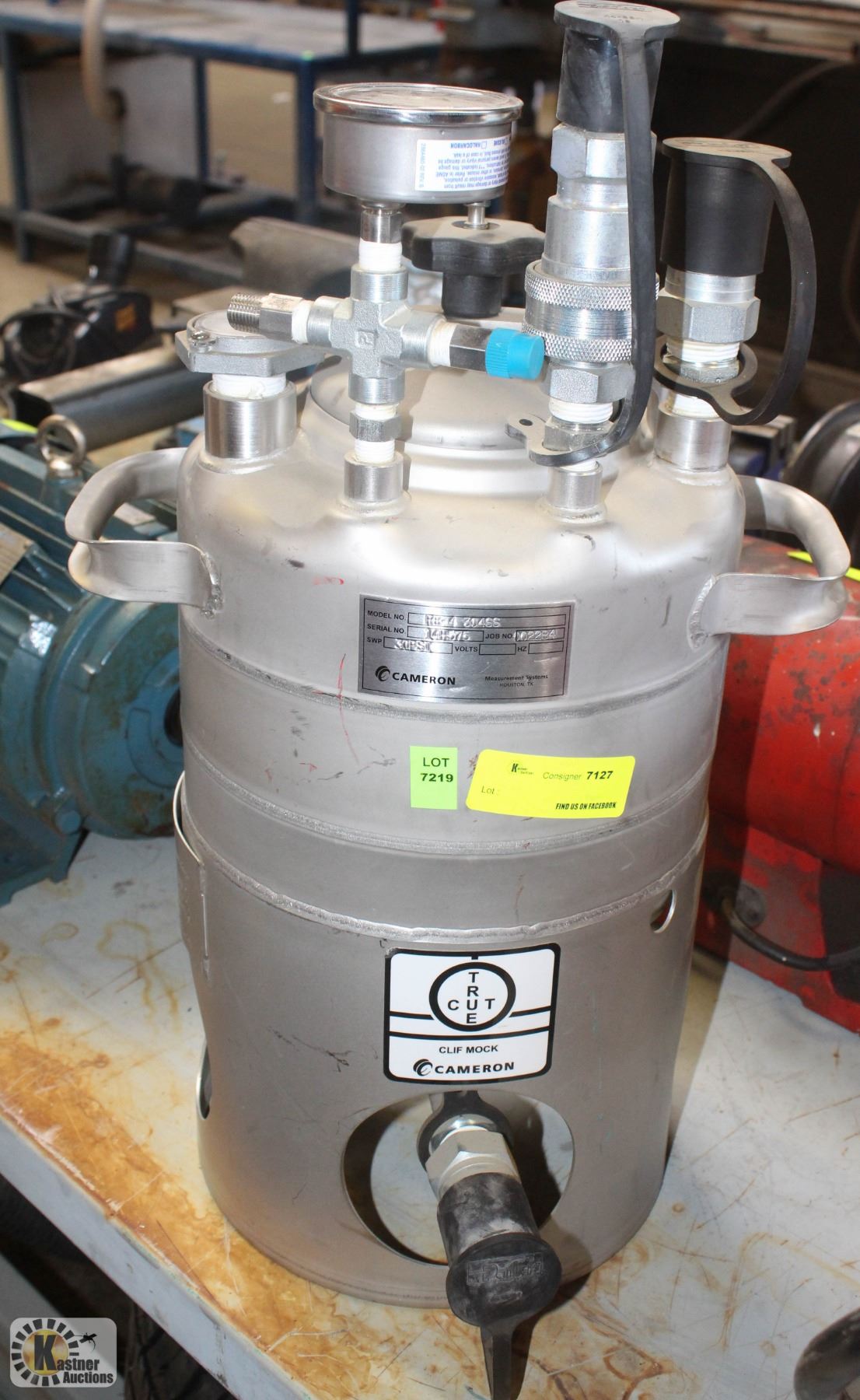 Sample Receptacles CAMERON TRUE CUT PORTABLE SAMPLE RECEPTACLE