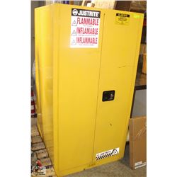 JUSTRITE SUREGRIP FLAMMABLE LIQUID STORAGE CABINET