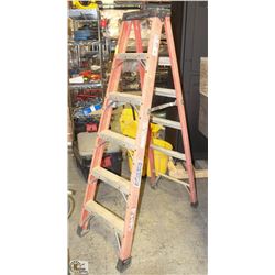 6FT FIBRE GLASS AND ALUMINUM LADDER - ON CHOICE