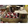 Image 1 : LARGE CRATE FILLED WITH FIRE EXTINGUISHERS