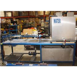 BLUE HEAVY METAL PUMP WORK STATION