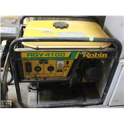 ROBIN RGV4100 GAS GENERATOR, UNTESTED - AS IS