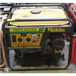 ROBIN RBV4100 GAS GENERATOR, UNTESTED - AS IS