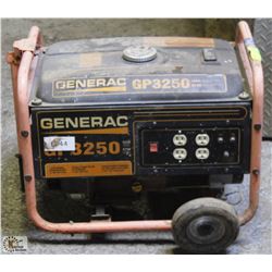 GENERAC GAS GENERATOR , UNTESTED - AS IS