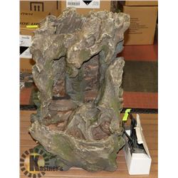 22) STONE STYLE FOUNTAIN.