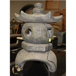 10) STONE STYLE FOUNTAIN.