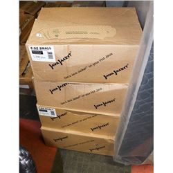 4 CASES WITH 1500 JAVA JACKETS