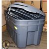 Image 1 : 2 RUBBERMAID ROUGHNECK 50 GAL / 189 L PLASTIC BINS
