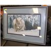 Image 1 : ROBERT BATEMAN BOBCAT 1987 SIGNED PRINT.