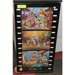 FLINTSTONES WALL HANGING ANIMATION ART.