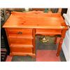 Image 1 : PINE WRITING DESK, (40.5"X19.5"X32").