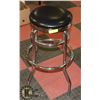 Image 1 : MAN CAVE HEAVY DUTY CHROME BAR STOOL