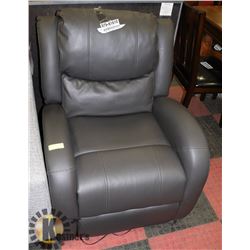 GRAPHITE GREY POWER RECLINING CHAIR