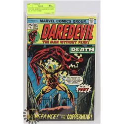 VINTAGE MARVEL DAREDEVIL SEPT 125, 25 CENT COMIC