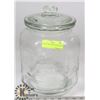 Image 1 : GIANT 5 CENTS PEANUTS GLASS JAR