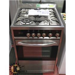 HAIER PROPANE FREE STANDING RANGE.