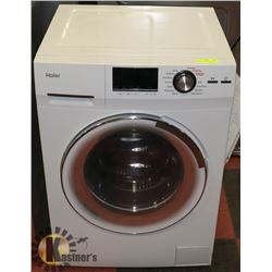 HAIER 24" 2.0CUFT FRONT LOAD WASHER/DRYER COMBO.