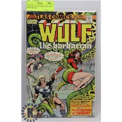 VINTAGE ATLAS COMIC WULF THE BARBARBIAN