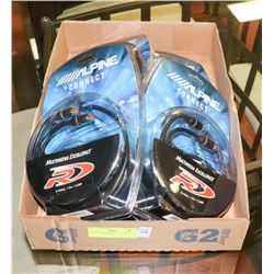 SET OF 5 NEW ALPINE CONNECTORS