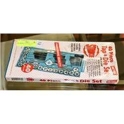 40PC METRIC TAP & DIE SET.