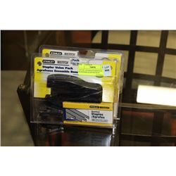 LOT OF 2 STANLEY BOSTITCH STANDARD STAPLER WITH