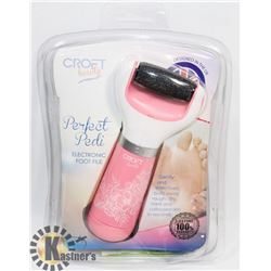 NEW! PERFECT PEDI ELECTRONIC FOOT FILE