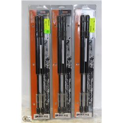 BUNDLE OF THREE 2PK KNAACK GAS SPRINGS - ON CHOICE