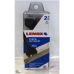 LENNOX 2-9/16" BI-METAL SELF FEED BIT - ON CHOICE