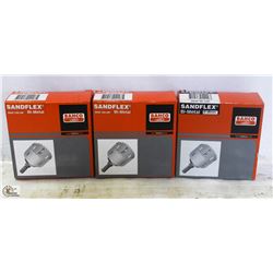 PACK OF THREE NEW SANDFLEX BI METAL 4" BITS
