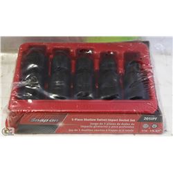SNAP-ON 5PC SHALLOW SWIVEL IMPACT SOCKET SET