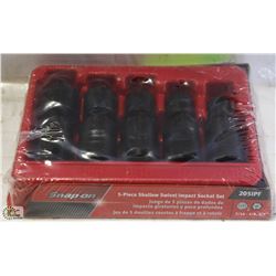SNAP-ON 5PC SHALLOW SWIVEL IMPACT SOCKET SET