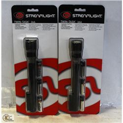 PAIR OF NEW STREAMLIGHT TWIN TASK SPOT/FLOOD