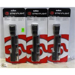 LOT OF 3 NEW STREAMLIGHT TWIN TASK SPOT/FLOOD