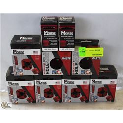 BOX OF ASSORTED MORSE PREMIUM BI METAL HOLE SAW