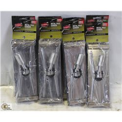 BOX WITH 8 NEW METAL PULL SANDERS , POLE NOT