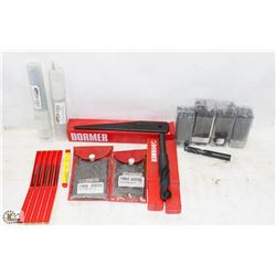 BOX OF ASSORTED NEW DRILL BITS