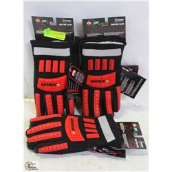 LOT OF 3 VADER SIZE XL FLAME & CHEMICAL RESISTANT